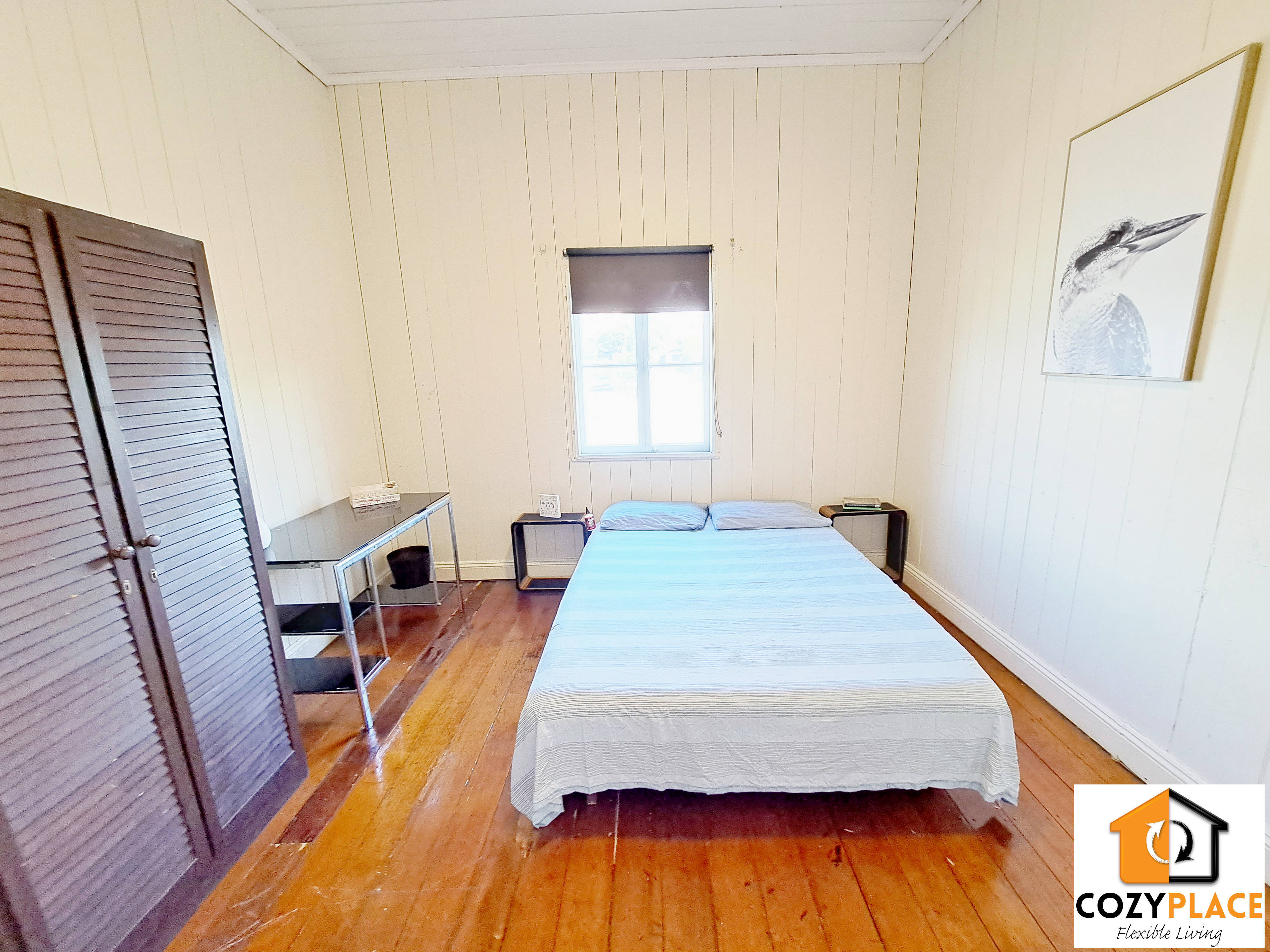 Spacious room in Kelvin Grove – Upper floor