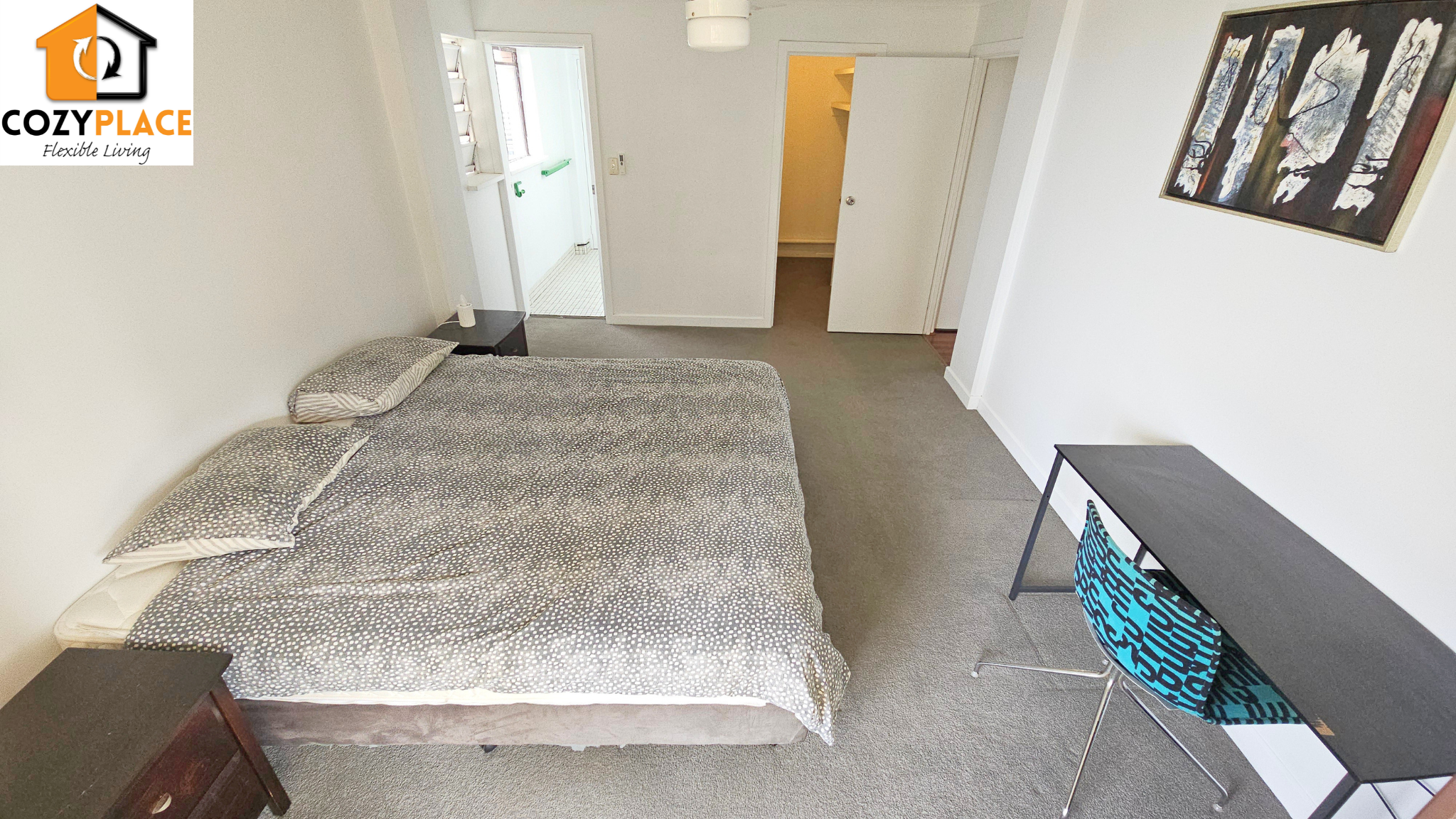 River Views | Spacious Room with Balcony | East Brisbane