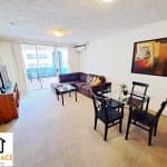 master-room-for-2-people-inner-city-resort-style-unit-fortitude-valley-TV-living-room