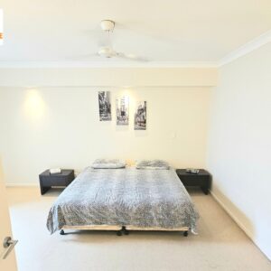 Master bedroom with ensuite